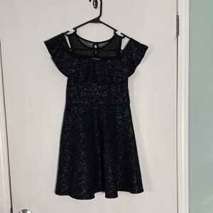 D-signed Disney Glittery Black Sparkling Dress Size M